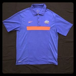 Authentic Nike Florida Gators Dri-Fit Polo Tee